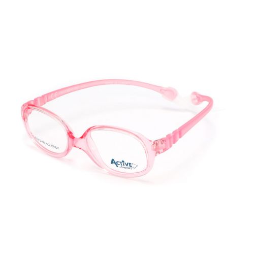 17352 Oval Eyeglasses Pink - size  42