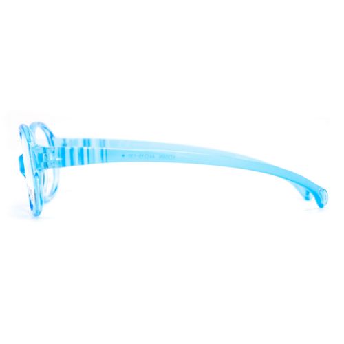 17356 Oval Eyeglasses Light Blue - size  44