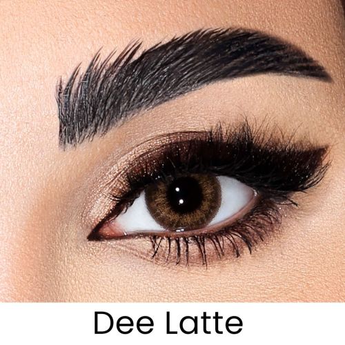Dee Latte Colored Contact Lens - Monthly