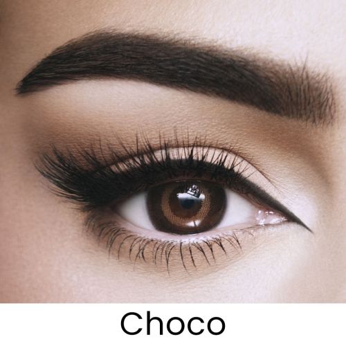 Choco Colored Contact Lens - Monthly