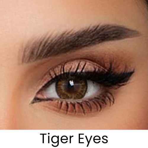 Tiger Eyee Colored Contact Lens - Monthly