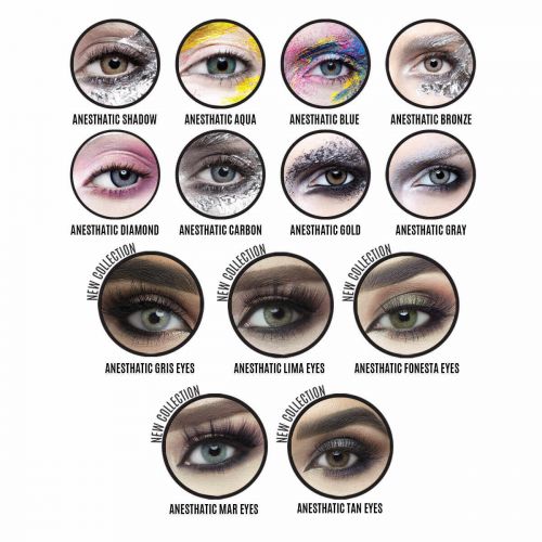 Anesthestic Collection Colored Contact Lens - Quarterly