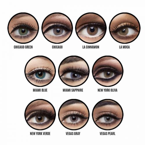 USA Collection Colored Contact Lens - Quarterly