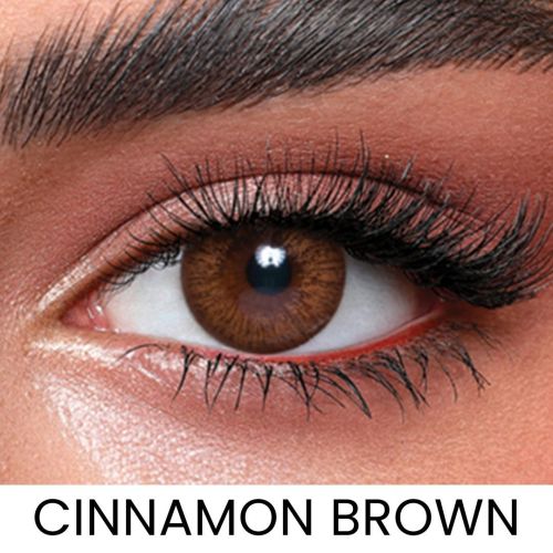 Elite Cinnamon Brown Colored Contact Lens - Monthly 