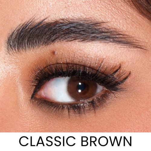 Classic Brown Colored Contact Lens - Monthly