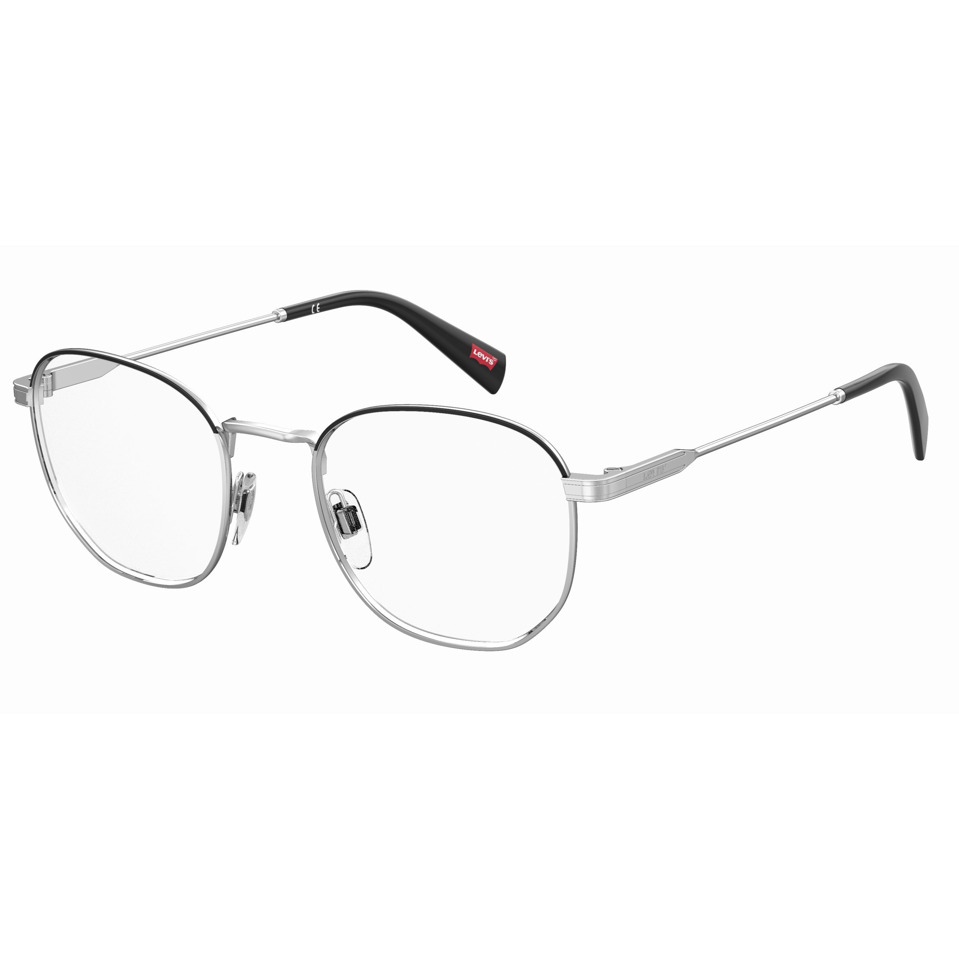 LV 1028 Round Eyeglasses 010 - size 50
