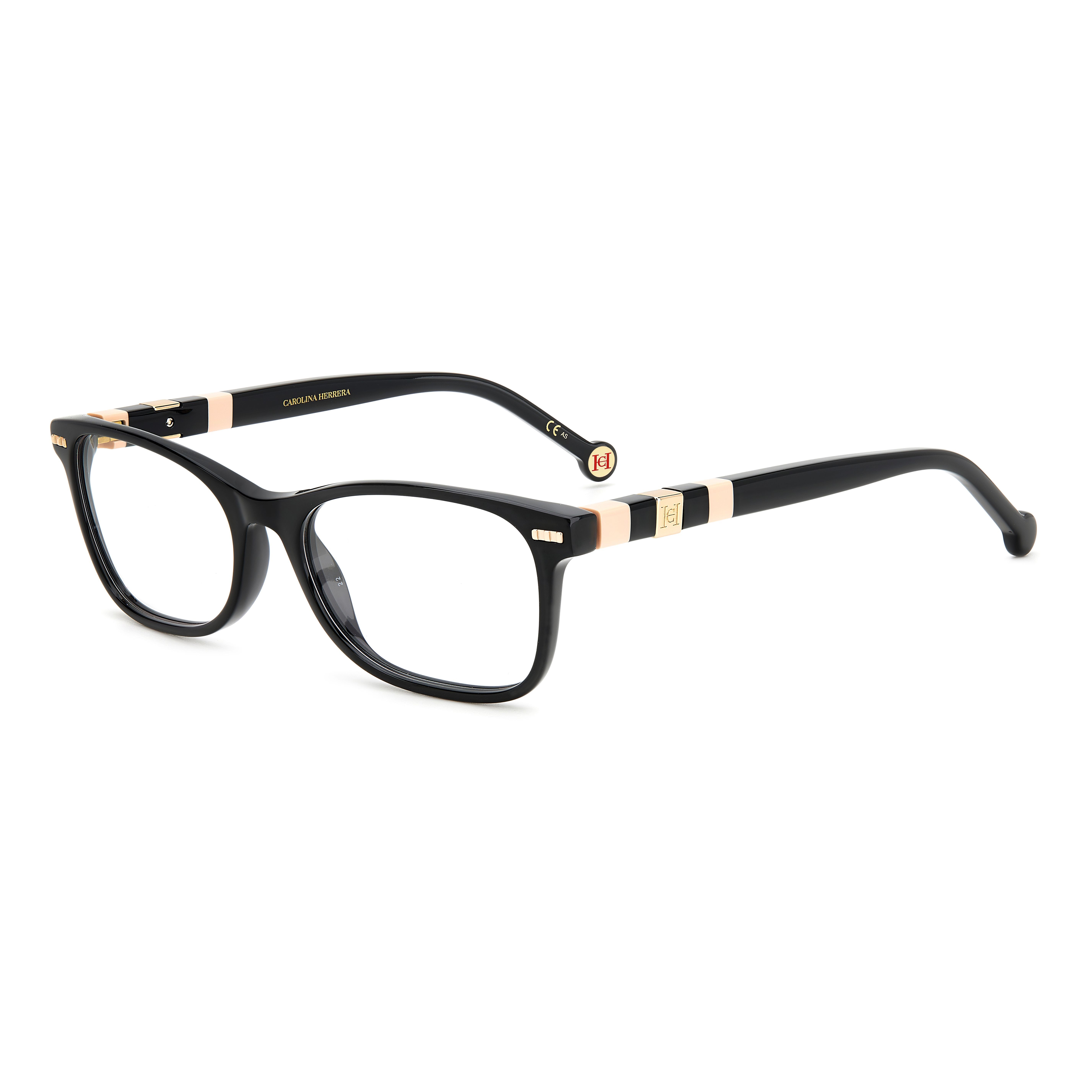 HER 0110 Rectangular Eyeglasses KDX - size 51