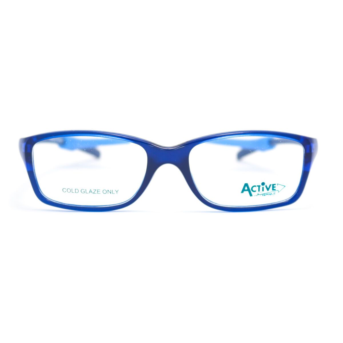 15695 Rectangle Eyeglasses BLUE - size  46