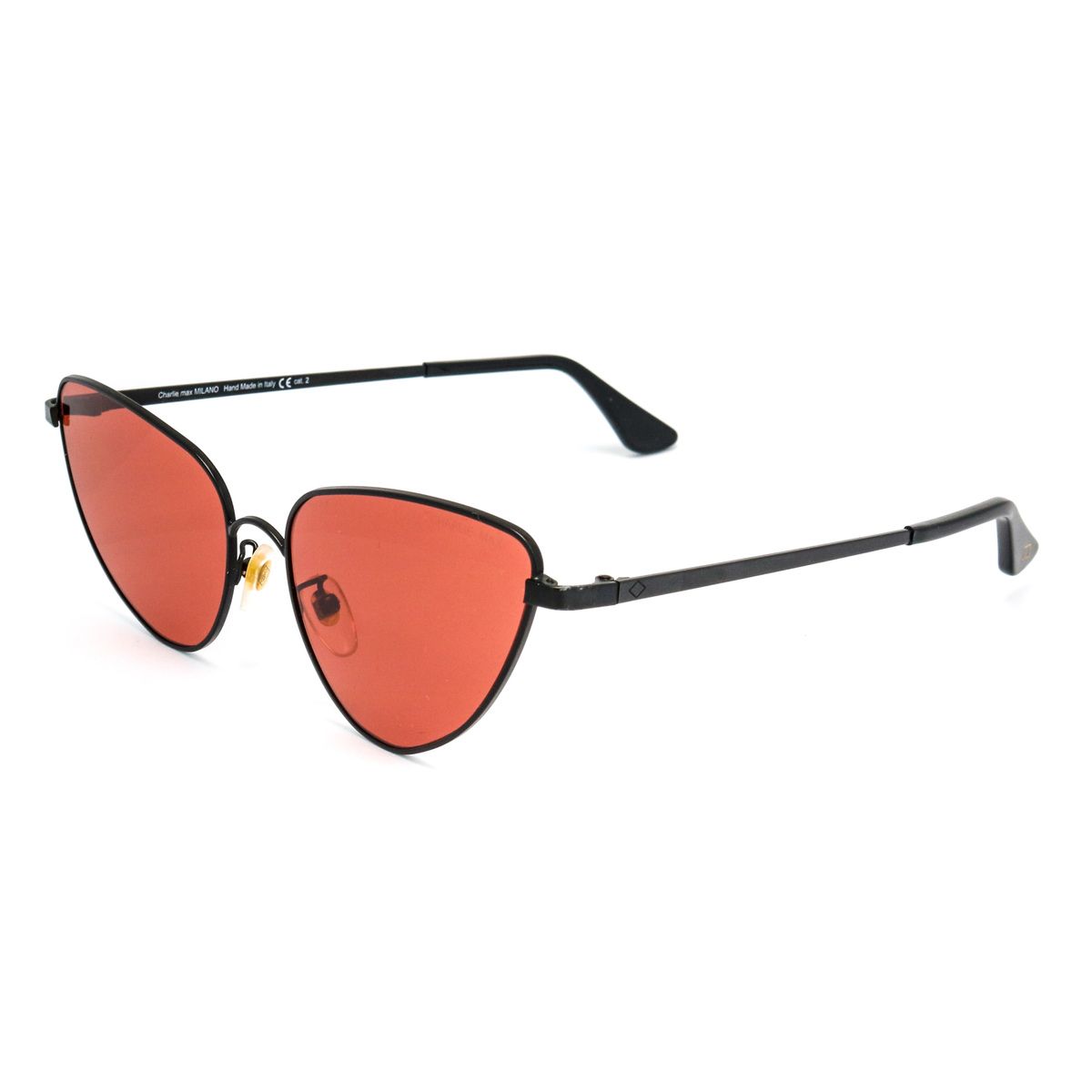 LITAA Cat Eye Sunglasses BL R72 - size 58
