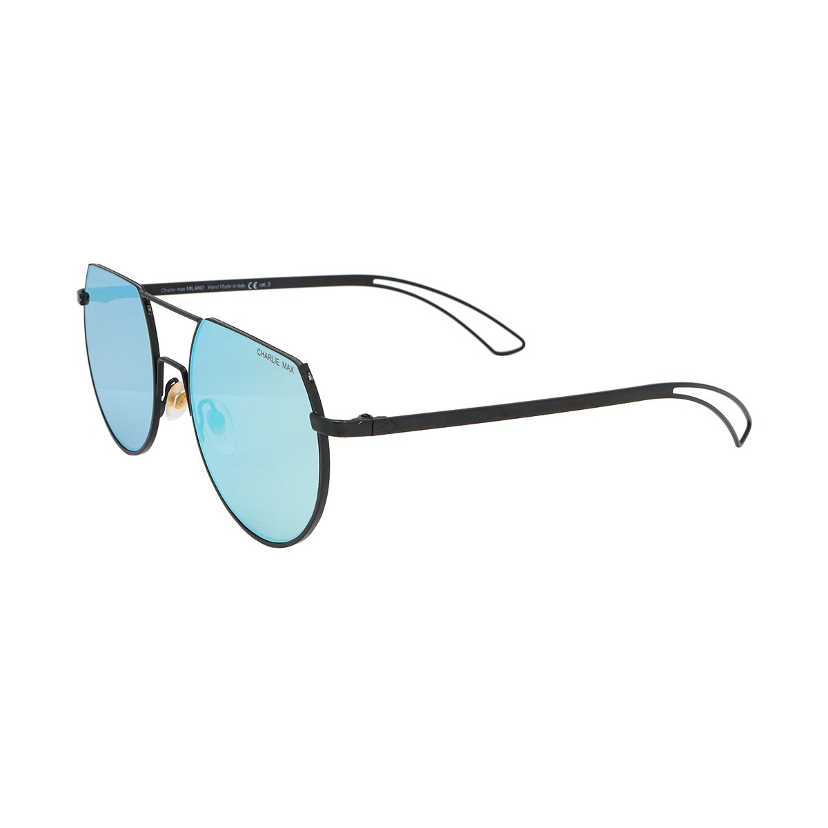 PONTACCIO Round Sunglasses BL-B23 - size 55