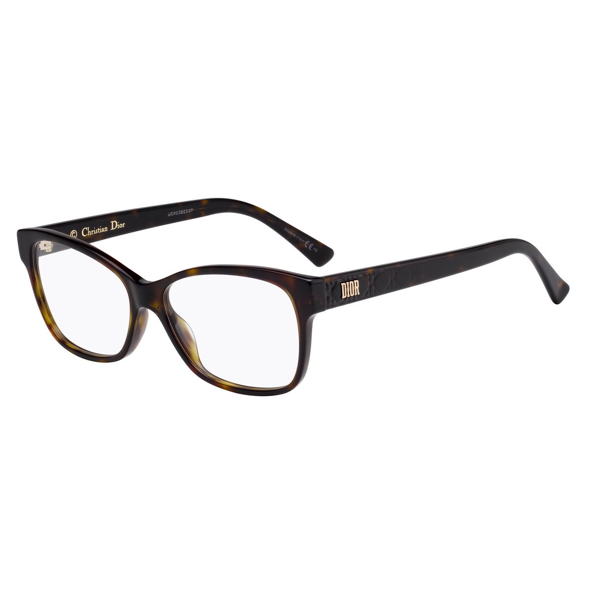 LADYDIORO2 Square Eyeglasses 86 - size  55