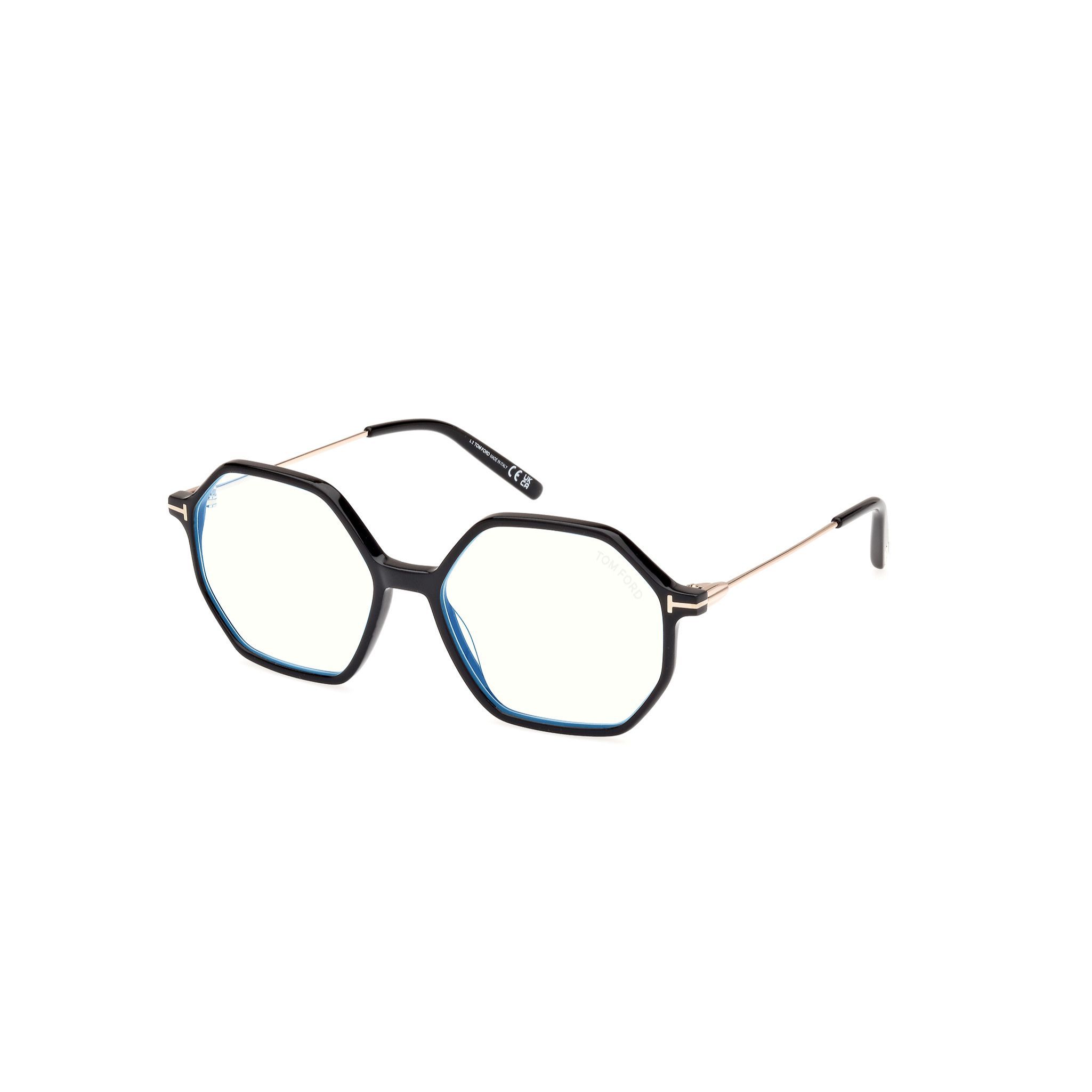 FT5952 Geometric Eyeglasses 001 - size 54