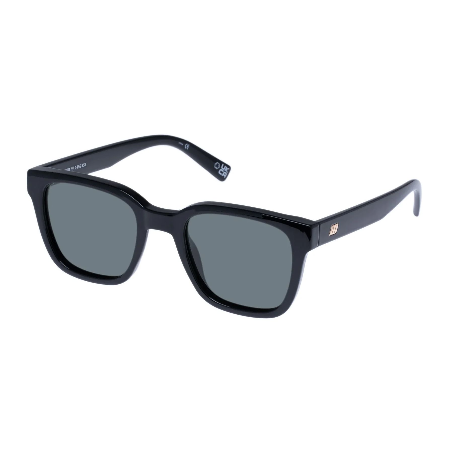 ELIXIR Square Sunglasses BLACK - size 52