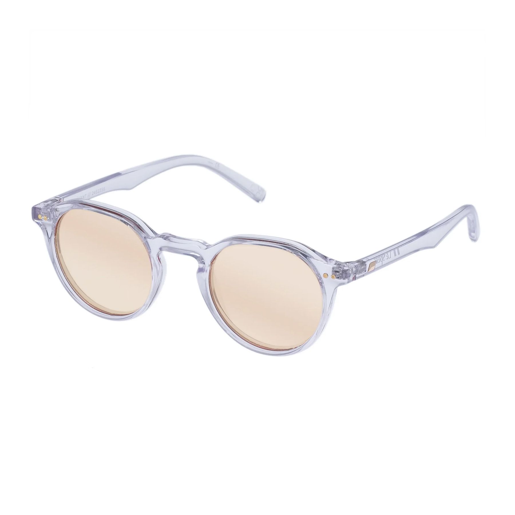 GALAVANT Round Sunglasses CLEAR - size 48