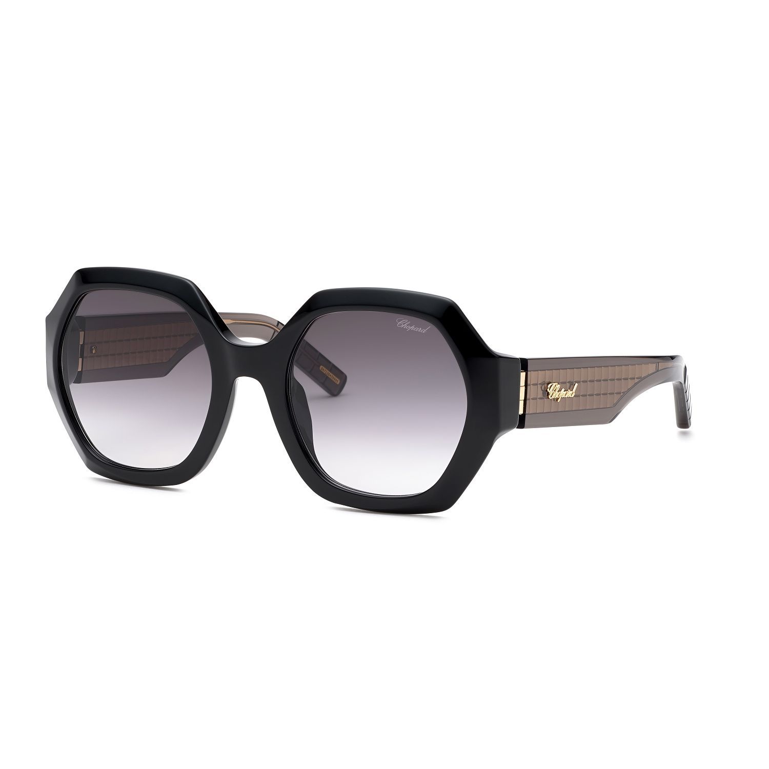 SCH362M Geometric Sunglasses BLK - size 55