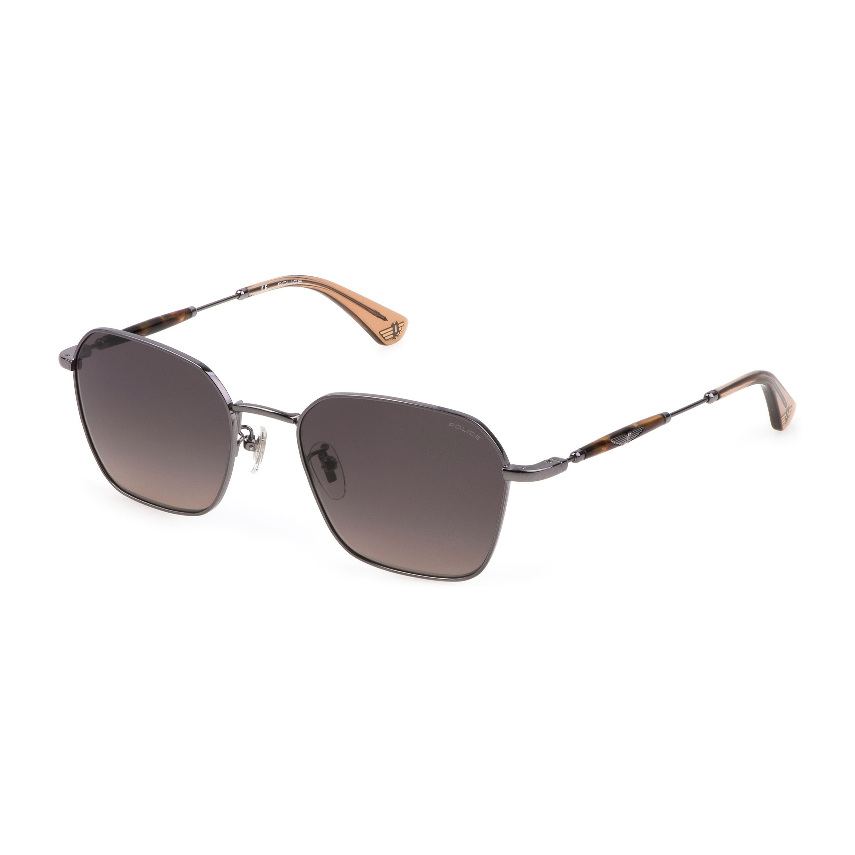 SPLF13M Square Sunglasses 509 - size 55