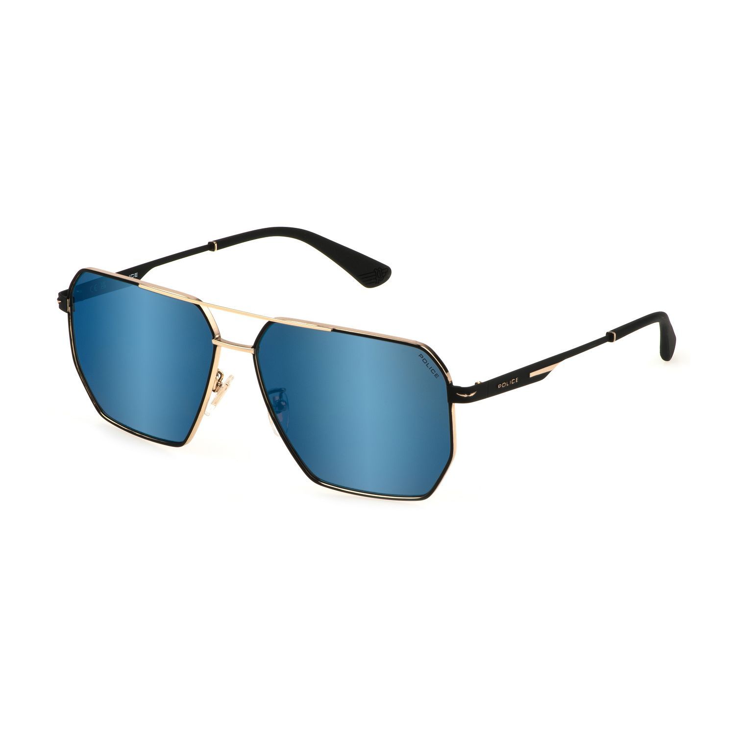 SPLL79M Geometric Sunglasses 302B - size 61