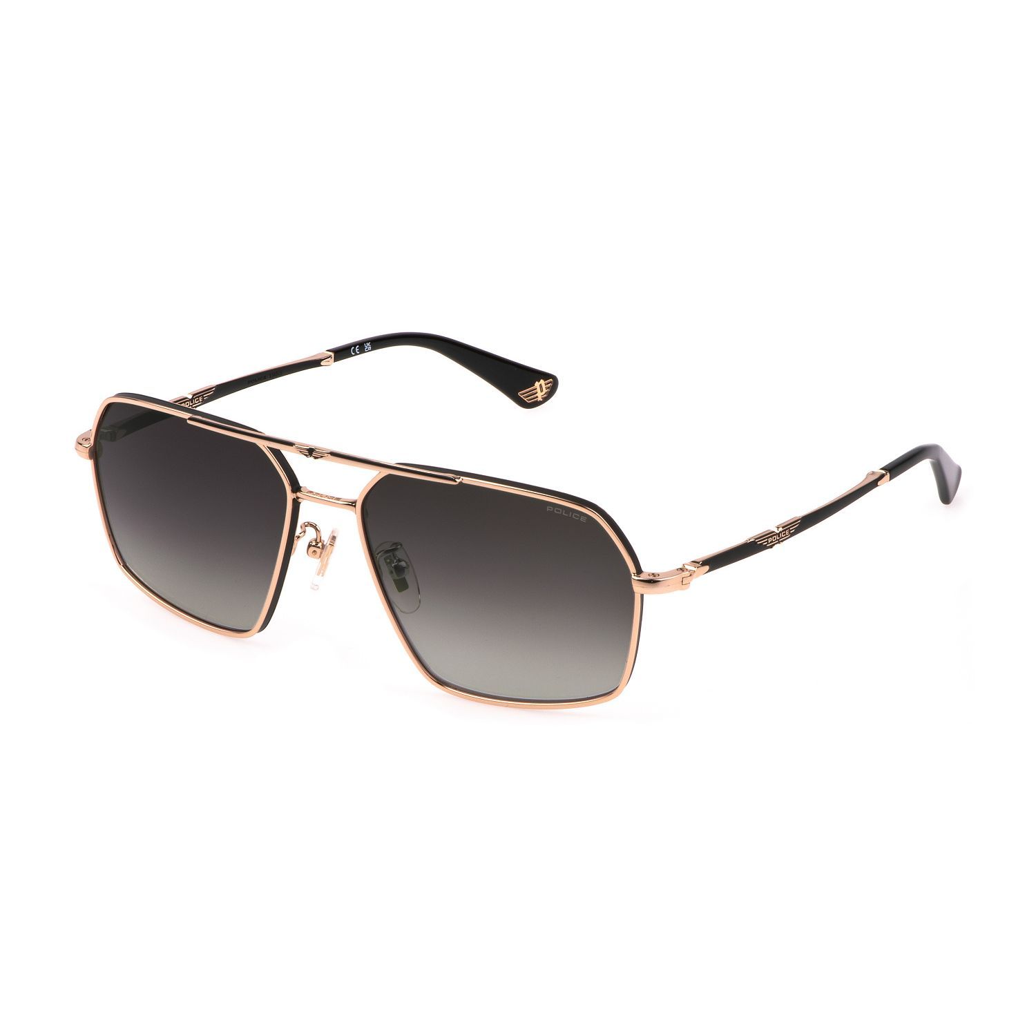 SPLL86M Geometric Sunglasses 302Y - size 58
