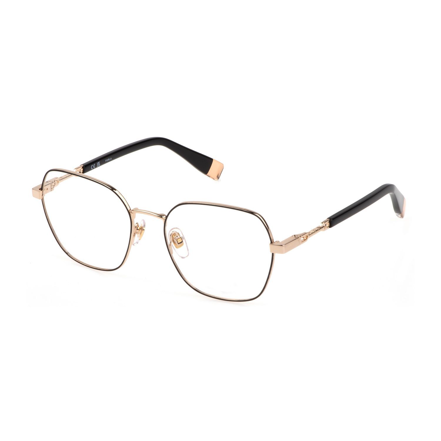 VFU677 Square Eyeglasses 0301 - size 54