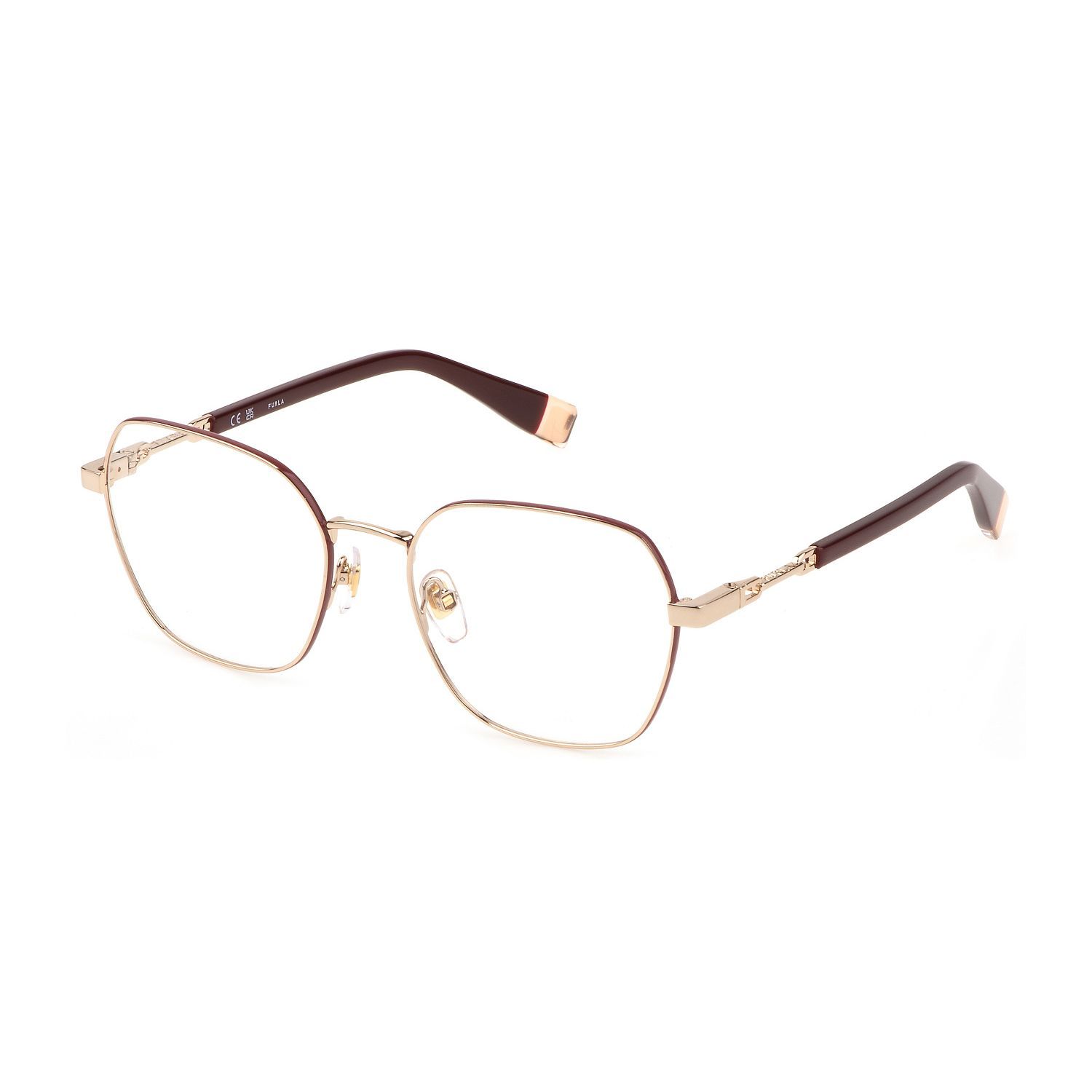 VFU677 Square Eyeglasses 0307 - size 54