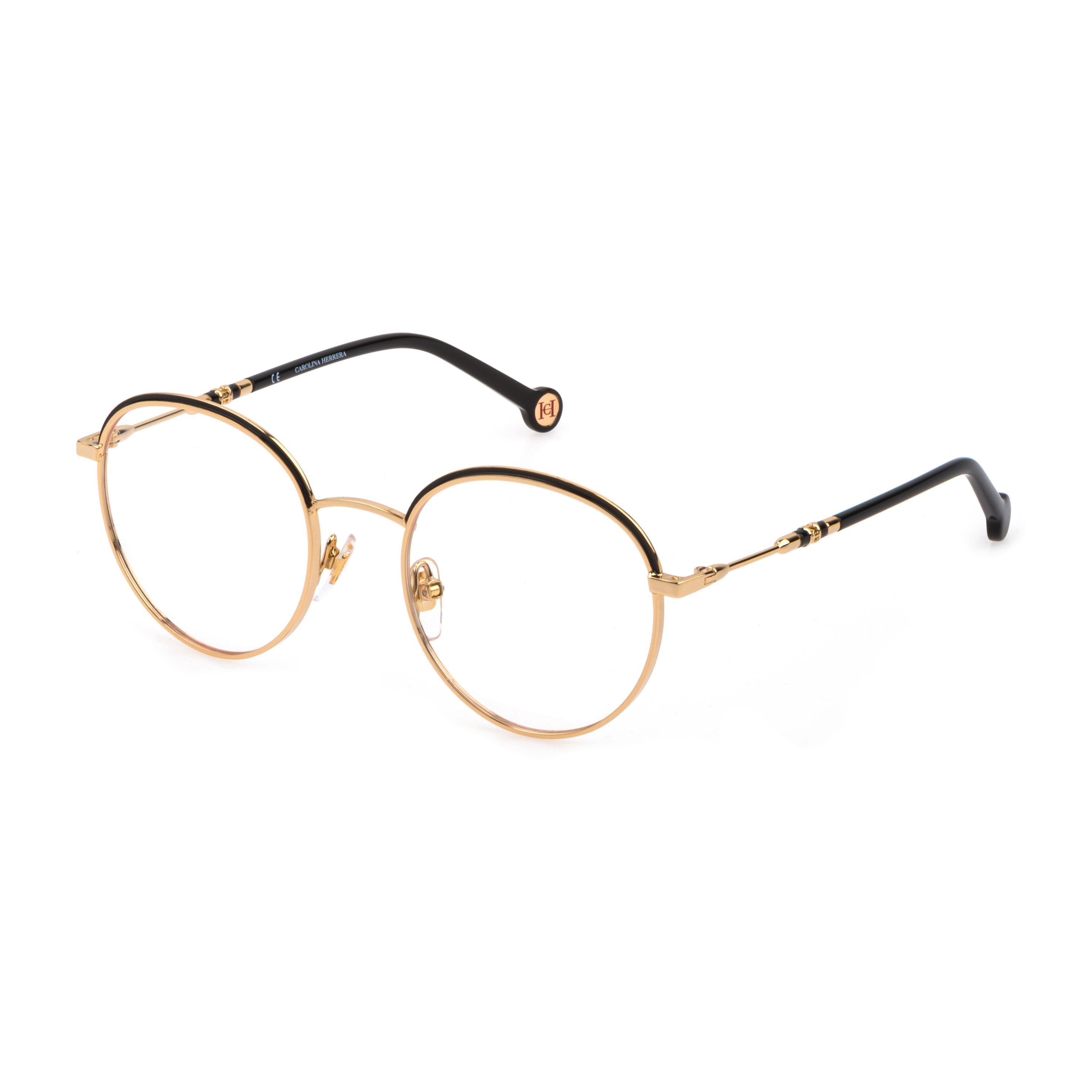 VHE186L Round Eyeglasses 301 - size  50